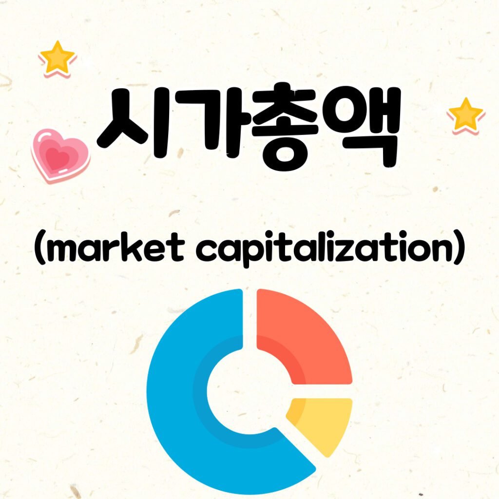 주식 시장 용어와 개념 7가지_시가총액