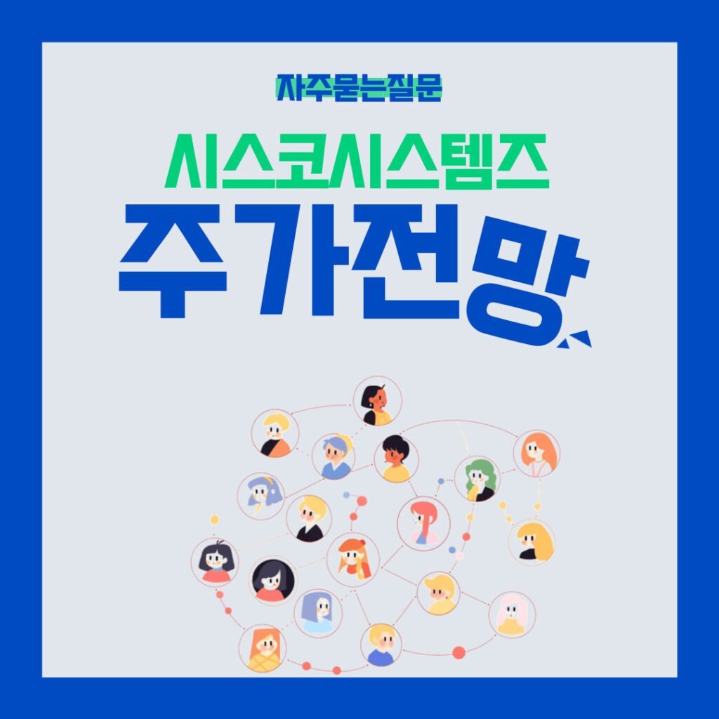 미국 AI 관련주 시스코 시스템즈 주가 하락하는 이유?